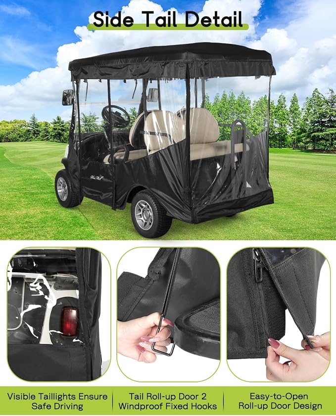 Golf Cart Enclosure 4 Passenger - Image 5