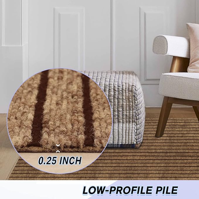 Custom Size Backed Non-Slip Area Rugs Runner, Easy Clean, Waterproof Runner - Image 3