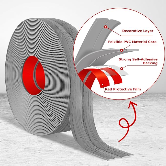 Flexible Wall Corner Protector Moulding Trim Peel and Stick Wall Corner Guards - Image 3
