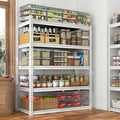 REIBII Garage Shelving 2500LBS Storage Shelves Adjustable Heavy Duty Shelving by REIBII