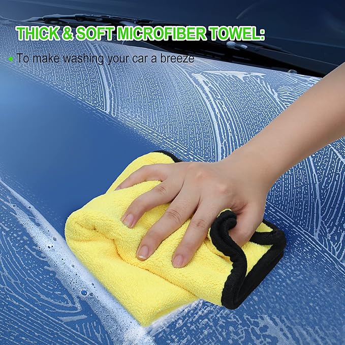 62'' Car Wash Brush with Long Handle, Soft Bristle Scratch-Free Car Wash - Image 7