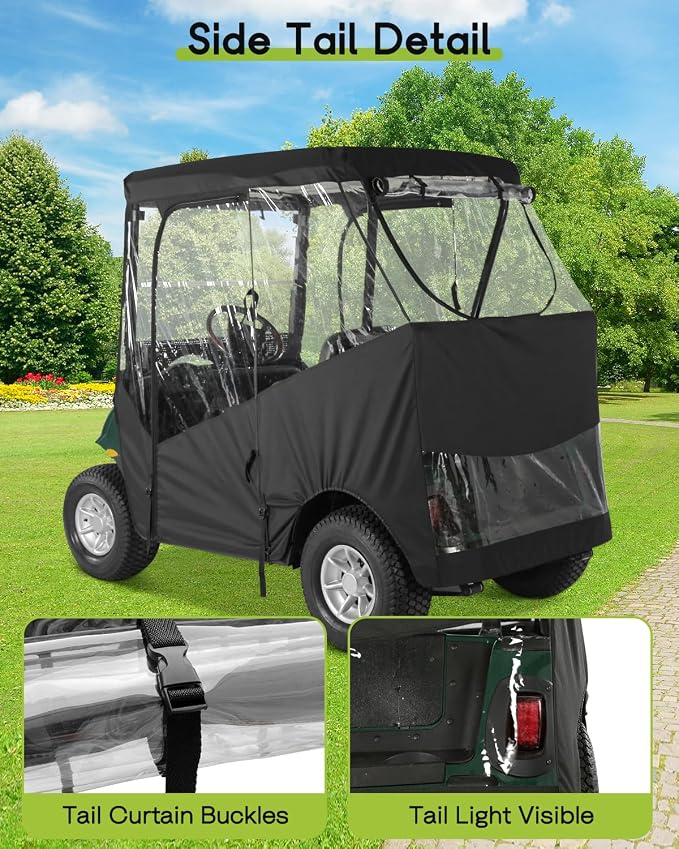Golf Cart Enclosure 2 Passenger - Image 5
