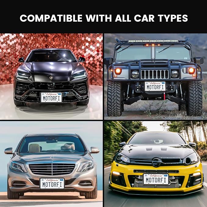 2 Pcs Silicone License Plate Frames - Image 7