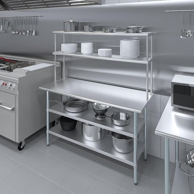 Amgood Stainless Steel Work Table - Image 5