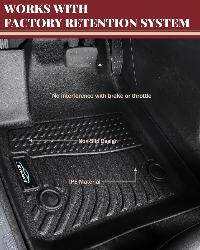 Icyhaws® Floor Mats for Infiniti QX50 2019-2025 - Image 3