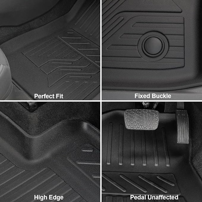 Floor Mats Set for Chevy Trailblazer AWD 2026 2025-2021 Accessories, Full - Image 5