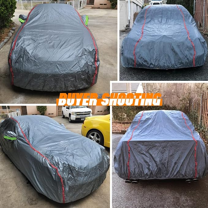 Waterproof Zipper Doors Car Cover - Image 6