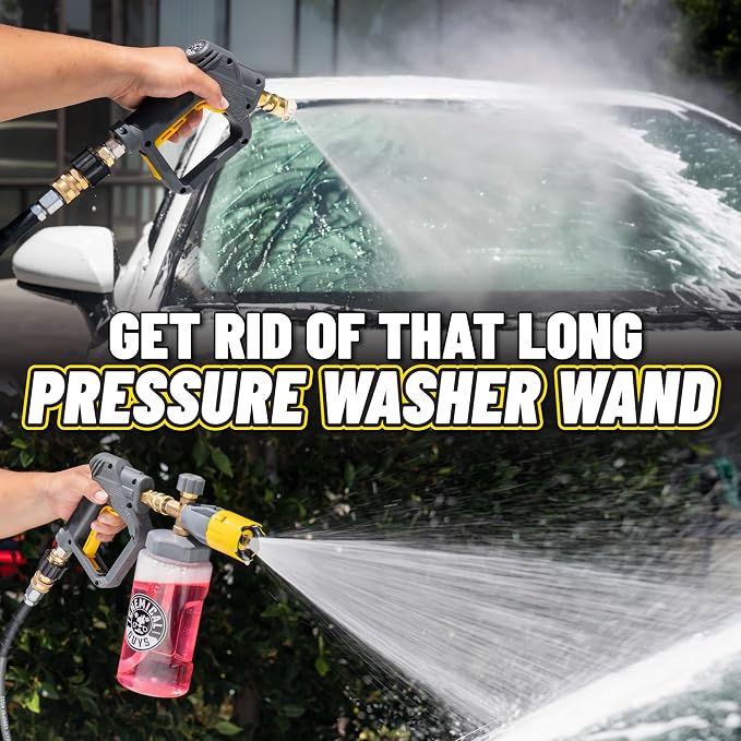 Chemical Guys EQP402 Snubby Pressure Washer Gun, Foam Cannon Attachment - Image 5