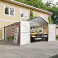 Aoxun 12x20x9.3 FT Shed Outdoor Metal Garage Shed 1700 CUFT Extra Large Storage by Aoxun