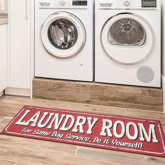 Ottomanson 20" x 59" Laundry Room Rug by Ottomanson