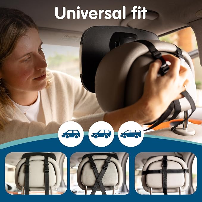 Onco LED Baby Car Mirror with Light - Image 6