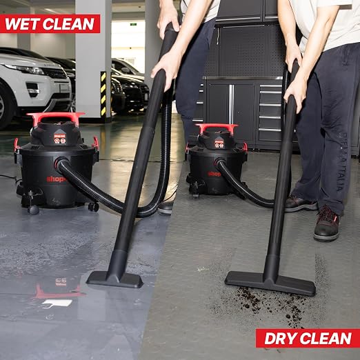 Shop-Vac 6 Gallon Wet/Dry Vacuum, 4.5 Peak HP Shop Vacuum - Image 6