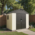 Patiowell 8 x 6 FT Resin Outdoor Storage Shed by Patiowell