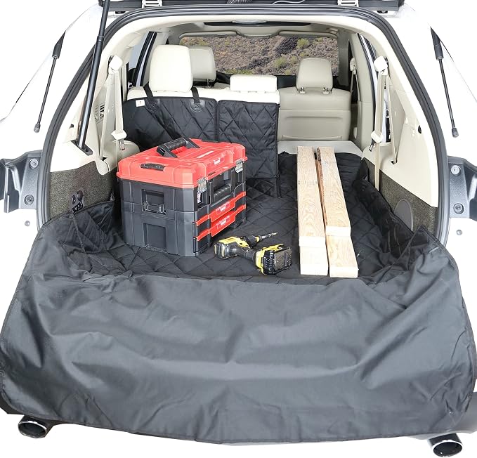 4Knines SUV Cargo Liner for Dogs, Trunk Mat for SUV, Durable Cargo Cover - Image 8