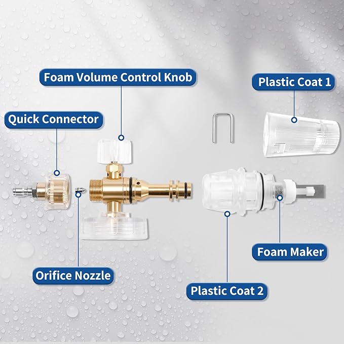 Tool Daily Pressure Washer Foam Cannon, Adjustable Snow Foam Lance - Image 8