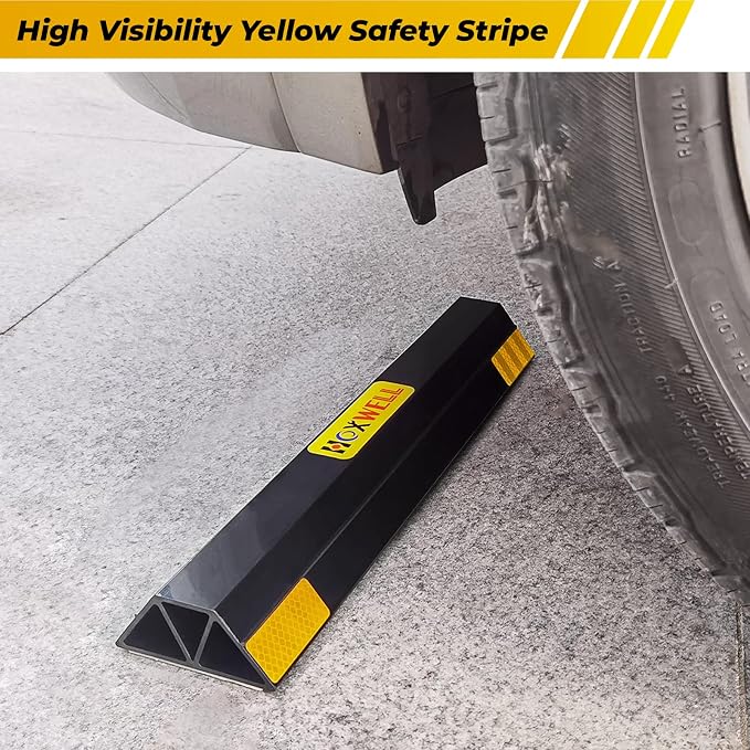 24 Inch 2 PCS Heavy Duty Car Parking Stopper - Image 5