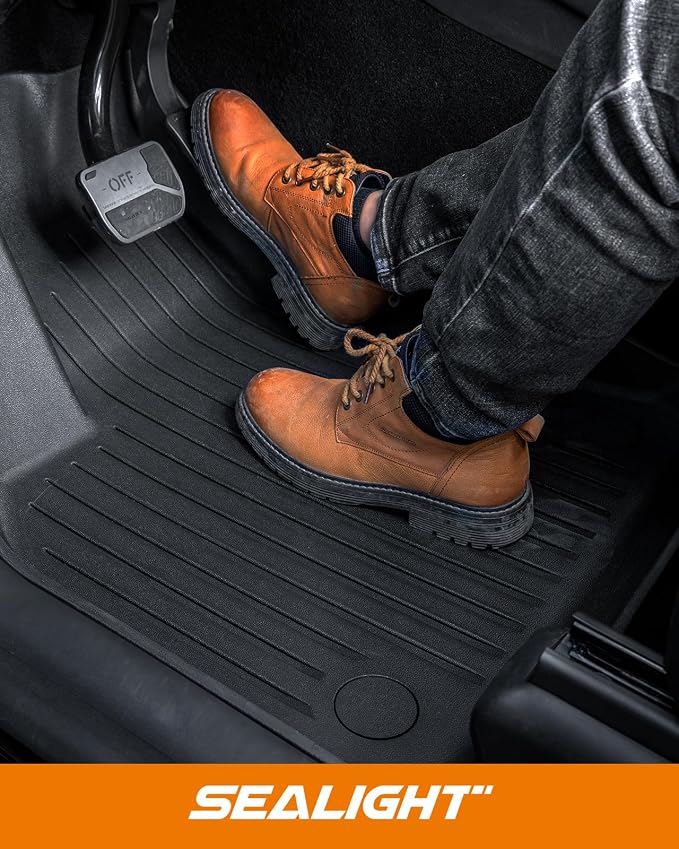2024 2025 Tesla Model 3 Floor Mats All Weather Full Set Made by SEALIGHT- - Image 8