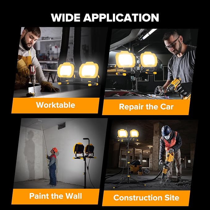 LUTEC 25000 Lumen LED Work Lights - Image 8