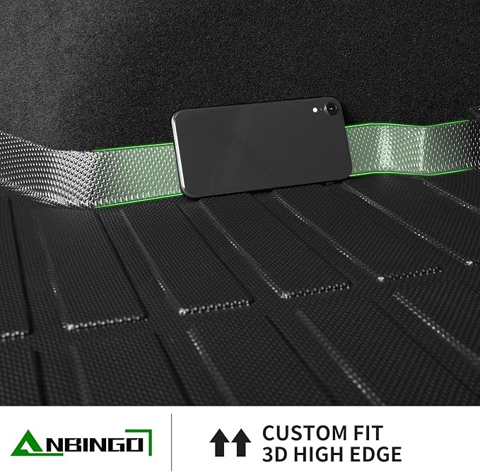 ANBINGO® Cargo Liner for KIA Seltos 2024 2025 2026 TPE All Weather Car Mats - Image 6