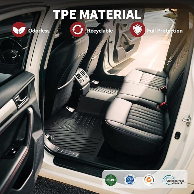 YITAMOTOR Floor Mats & Cargo Mats Set Fit - Image 3
