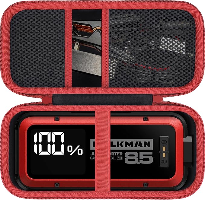 Aenllosi for HULKMAN Alpha85/Alpha85S/Alpha Pro Jump Starter Hard Carrying Case by Aenllosi