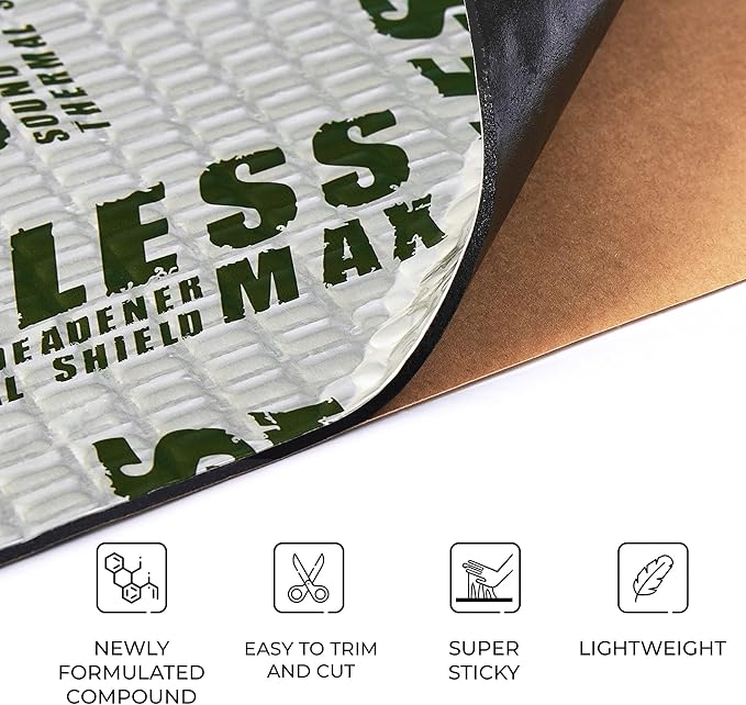 Siless Max 120 mil 30 sqft Car Sound Deadening mat - Image 4