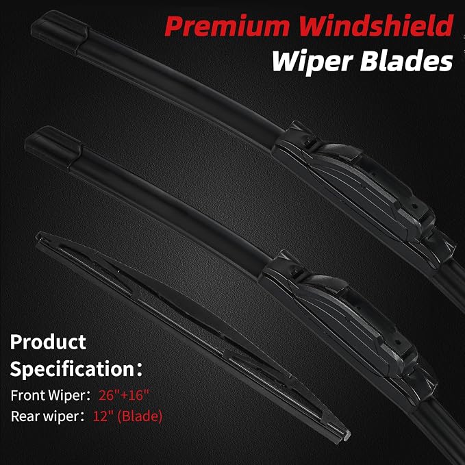 OTUAYAUTO Premium Windshield Wiper Blades - Image 2
