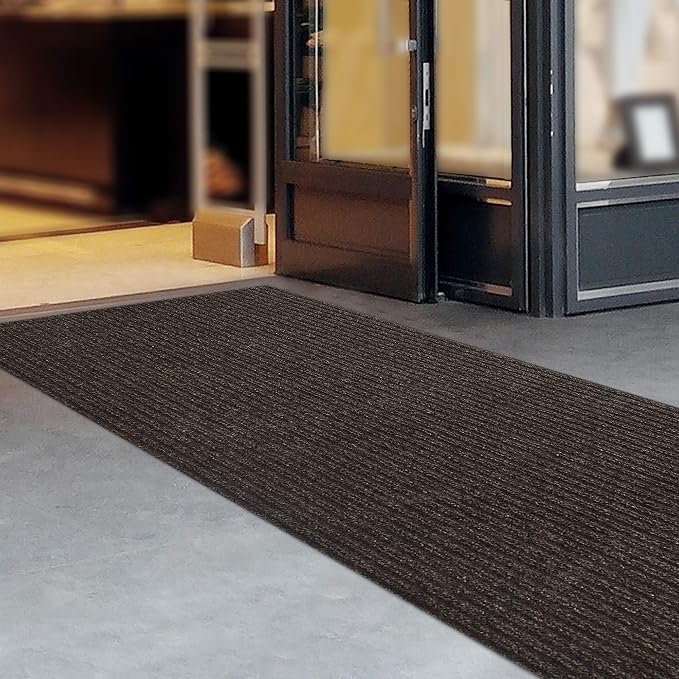 iCustomRug Spartan Weather Warrior Indoor/Outdoor Utility Ribbed Carpet Runner - Image 2