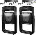 Heavy Duty Folding Chair & Tool Rack – Wall Mount Organizer by Unknown