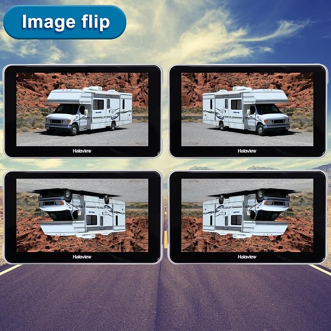 Haloview Byte Tango BT6 Touch RV Backup Camera Wireless 2.4G Digita FHD 1080P - Image 5