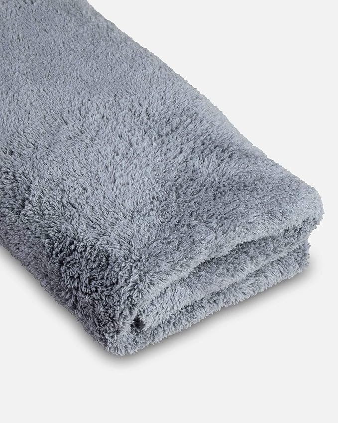 Adam's Borderless Grey Microfiber Towel - Image 5