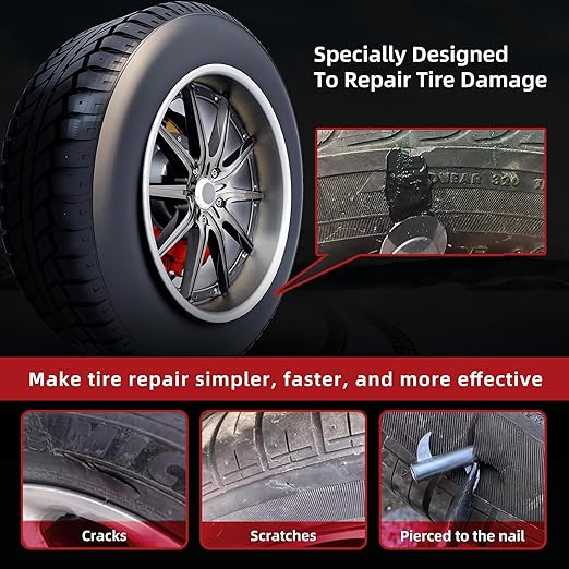 Tire Repair Glue 50ml, Rubber Cement Tire Repair, Tire Plug Glue, Tire Patch - Image 6