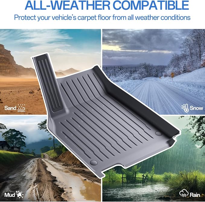 Floor Mats Fit for Model Y 2026-2025 Juniper 5-Seat - Image 3