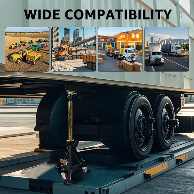 BESTOOL 16 Ton Heavy Duty Jack Stands – 35, 000 lbs Capacity, Adjustable 26" to - Image 2