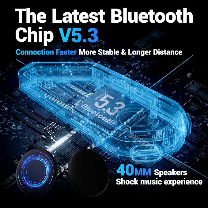 Motorcycle Helmet Bluetooth, Helmet Speakers - Image 6