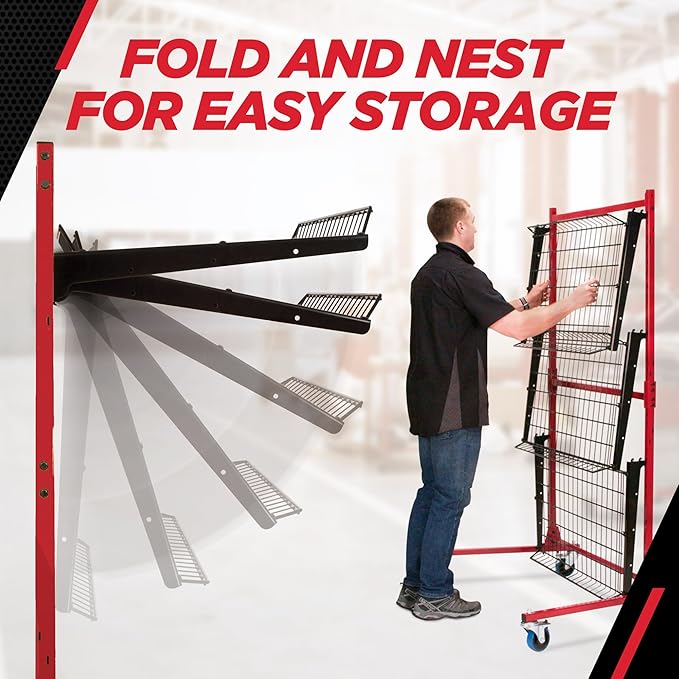 Champ® Parts Caddy Pro™ Auto Body Parts Rack Option 1 - Image 7