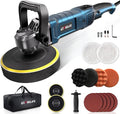 Buffer Polisher, 6 Inch/7 Inch 1600W Rotary Car Buffer Polisher Waxer, 7 by GEVEELIFE
