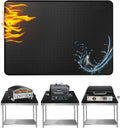 Heat Resistant Grill Mat, 24 x 31 inches Double-sided fireproof and waterproof by Unknown