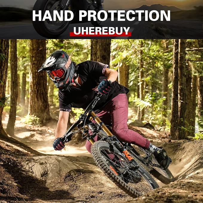 Motorcycle Gloves Touch Screen Full Finger Riding Gloves Knuckle Protection - Image 5