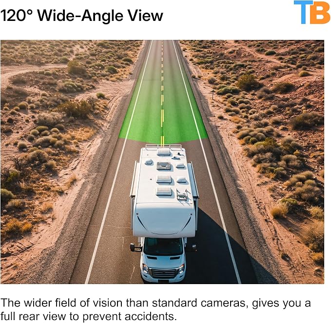 7” HD License Plate Backup Camera - Image 3