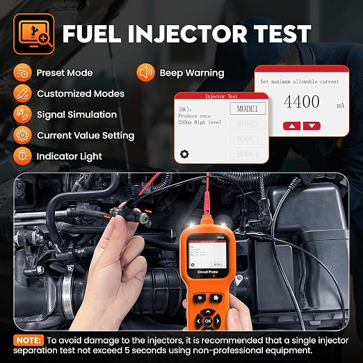 Power Circuit Probe Tool, Automotive Circuit Tester, 12-24V Electrical Short - Image 6