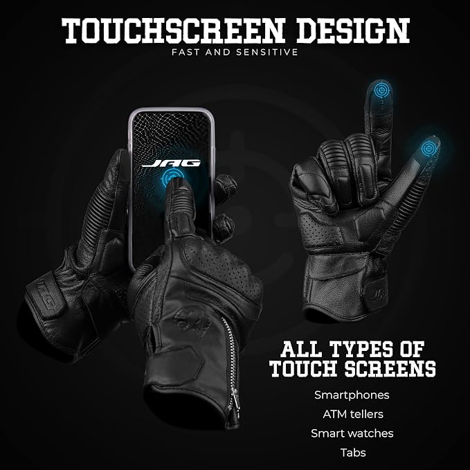 J.A.G. Motorcycle Gloves - Image 6