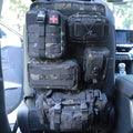 Universal Tactical Seat ​Back Organizer Vehicle Molle Panel Organizer Storage by Jimikay