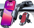 HTU Upgraded Strongest Suction Car Phone Holder Bendable Arm, Never Block View by HTU15yearsincarmounts