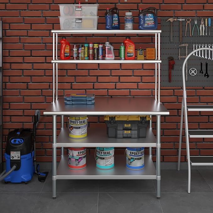 Amgood Stainless Steel Work Table - Image 7