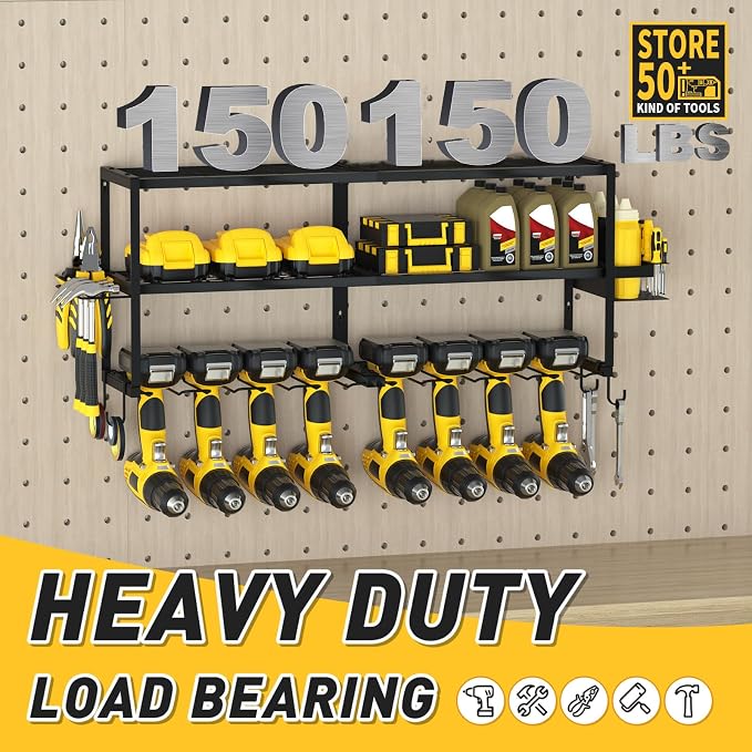 Large Power Tool Organizer Wall Mount - Image 3