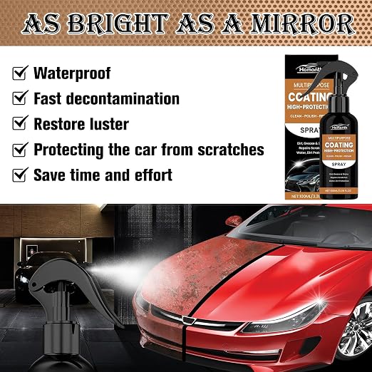 Nexa Turbo Shine Spray, Nexa Car Scratch Remover, Turbo Shine Nexa 3 in 1 High - Image 2