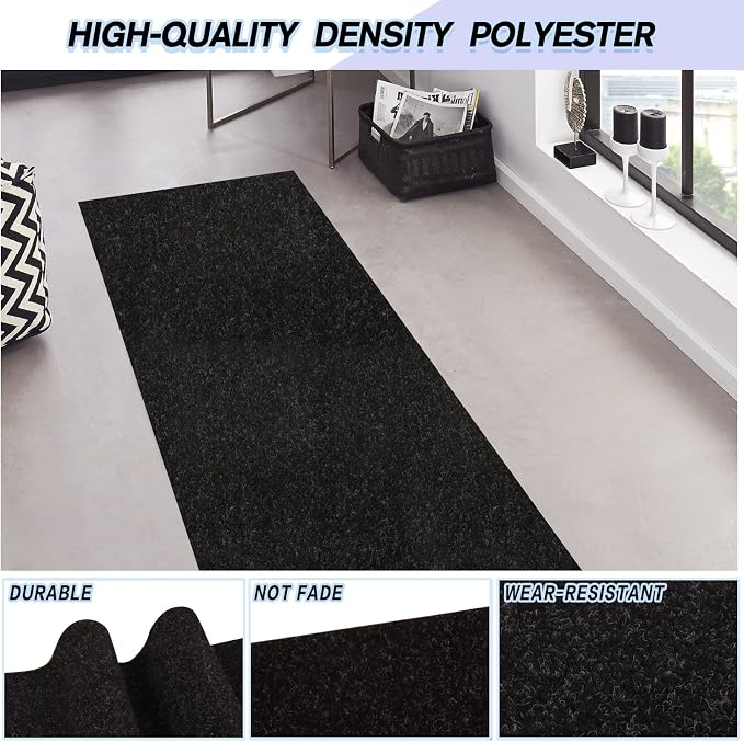 Custom Size Backed Non-Slip Area Rugs Runner, Easy Clean, Waterproof Runner - Image 2
