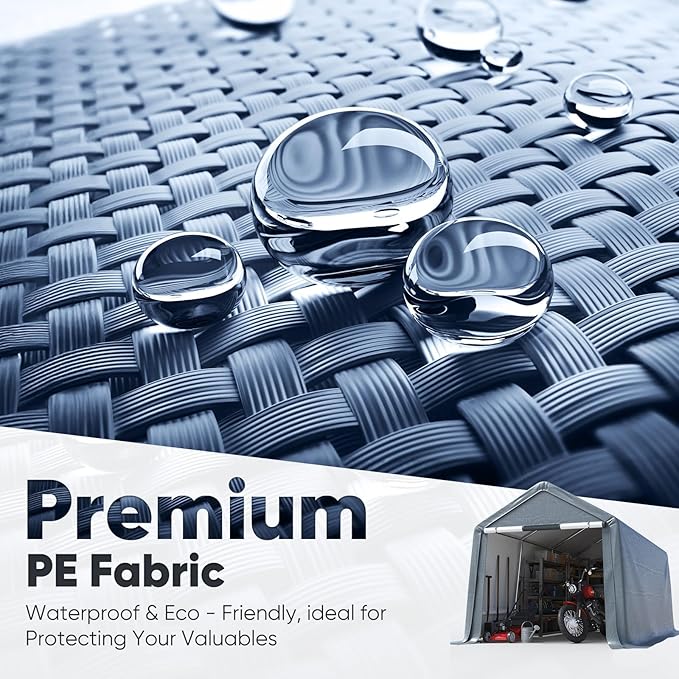 Quictent Heavy Duty 8x10FT Carport Shelter - Image 6