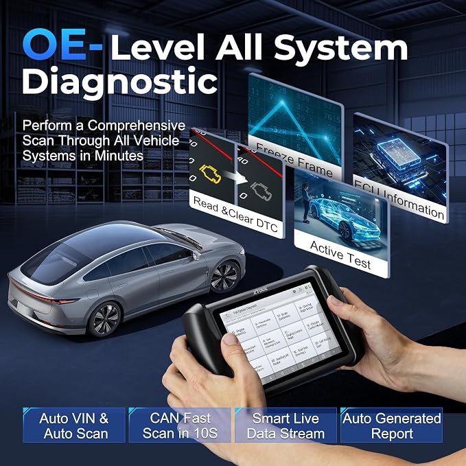 XTOOL IP819 V2.0 Bidirectional Scan Tool, 2025 Upgraded OBD2 Scanner - Image 7